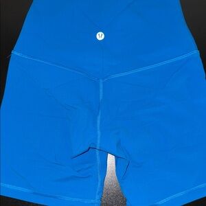 lululemon athletica Vibrant Blue Bike Shorts